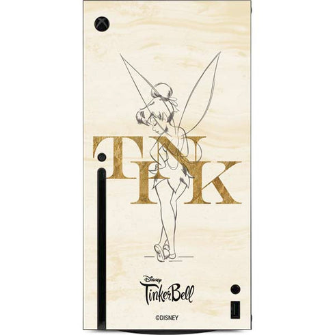 Disney Tinker Bell Tink Magic Pencil Art Xbox Series X Console Skin