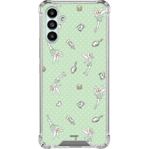 Disney Tinker Bell Trinkets Pattern Galaxy A13 5G Clear Case