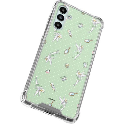 Disney Tinker Bell Trinkets Pattern Galaxy A13 5G Clear Case