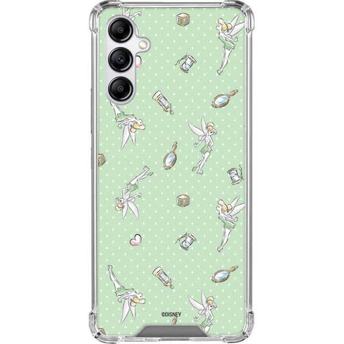 Disney Tinker Bell Trinkets Pattern Galaxy A14 5G Clear Case