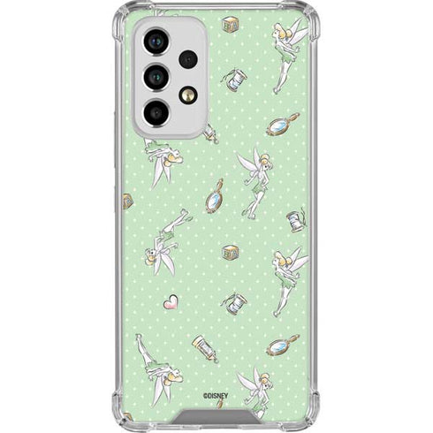 Disney Tinker Bell Trinkets Pattern Galaxy A53 5G Clear Case