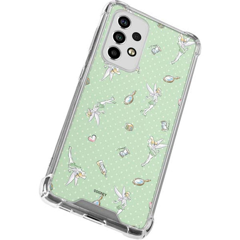 Disney Tinker Bell Trinkets Pattern Galaxy A53 5G Clear Case