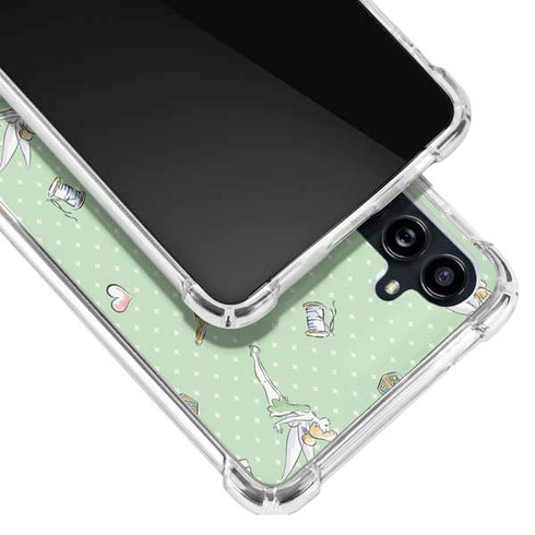 Disney Tinker Bell Trinkets Pattern Galaxy A54 5G Clear Case