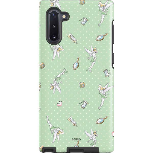 Disney Tinker Bell Trinkets Pattern Galaxy Note 10 Pro Case