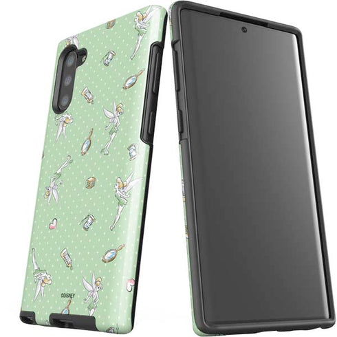 Disney Tinker Bell Trinkets Pattern Galaxy Note 10 Pro Case