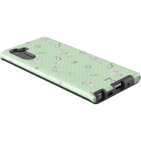 Disney Tinker Bell Trinkets Pattern Galaxy Note 10 Pro Case