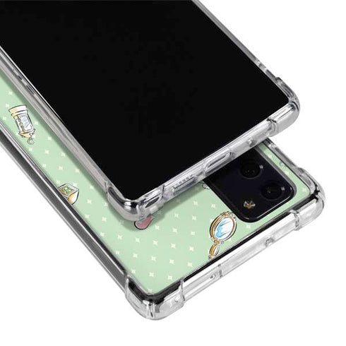 Disney Tinker Bell Trinkets Pattern Galaxy Note20 5G Clear Case