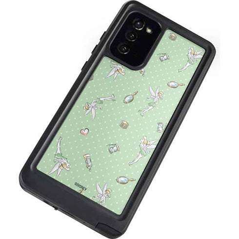 Disney Tinker Bell Trinkets Pattern Galaxy Note20 5G Waterproof Case