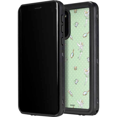 Disney Tinker Bell Trinkets Pattern Galaxy S20 Plus Waterproof Case