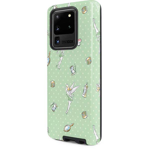 Disney Tinker Bell Trinkets Pattern Galaxy S20 Ultra 5G Pro Case