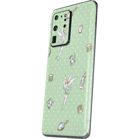 Disney Tinker Bell Trinkets Pattern Galaxy S20 Ultra 5G Skin
