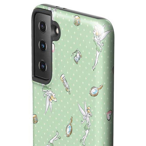 Disney Tinker Bell Trinkets Pattern Galaxy S21 Plus 5G Pro Case