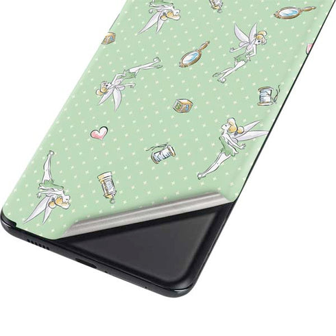 Disney Tinker Bell Trinkets Pattern Galaxy S21 Plus 5G Skin
