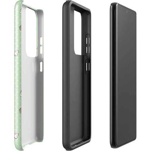 Disney Tinker Bell Trinkets Pattern Galaxy S21 Ultra 5G Pro Case