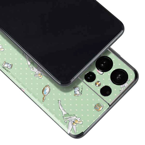 Disney Tinker Bell Trinkets Pattern Galaxy S21 Ultra 5G Skin