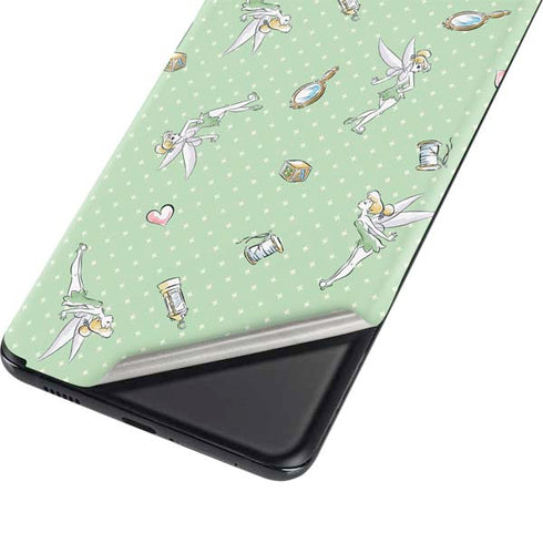 Disney Tinker Bell Trinkets Pattern Galaxy S21 Ultra 5G Skin