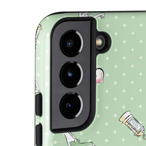 Disney Tinker Bell Trinkets Pattern Galaxy S22 Plus Pro Case