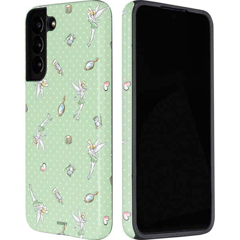 Disney Tinker Bell Trinkets Pattern Galaxy S22 Plus Pro Case