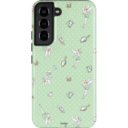 Disney Tinker Bell Trinkets Pattern Galaxy S22 Pro Case