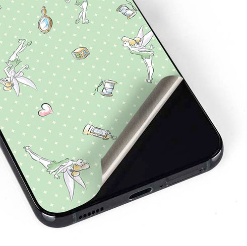 Disney Tinker Bell Trinkets Pattern Galaxy S22 Skin