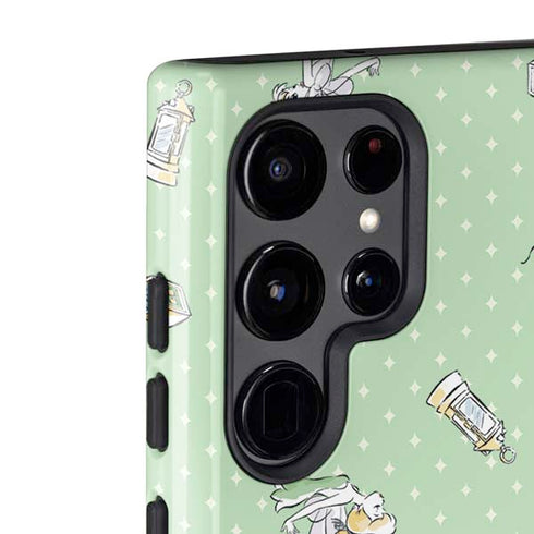 Disney Tinker Bell Trinkets Pattern Galaxy S22 Ultra Pro Case