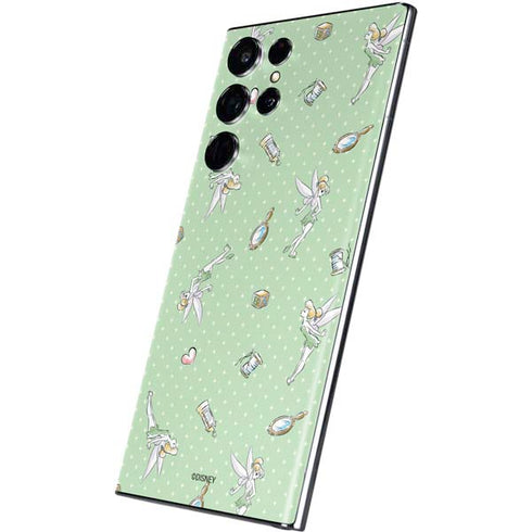 Disney Tinker Bell Trinkets Pattern Galaxy S22 Ultra Skin