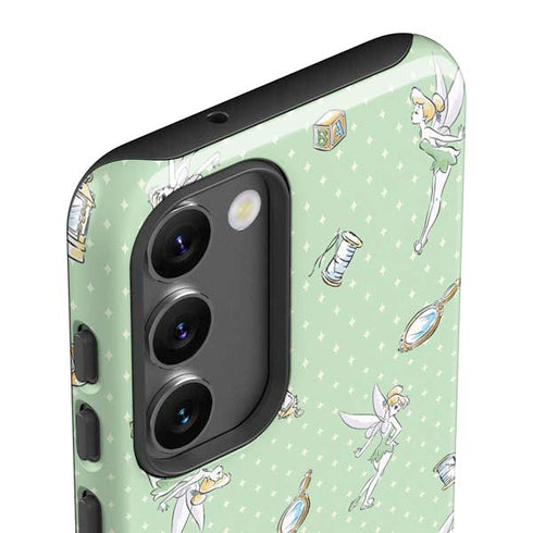 Disney Tinker Bell Trinkets Pattern Galaxy S23 Plus Pro Case