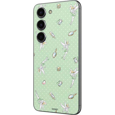 Disney Tinker Bell Trinkets Pattern Galaxy S23 Skin