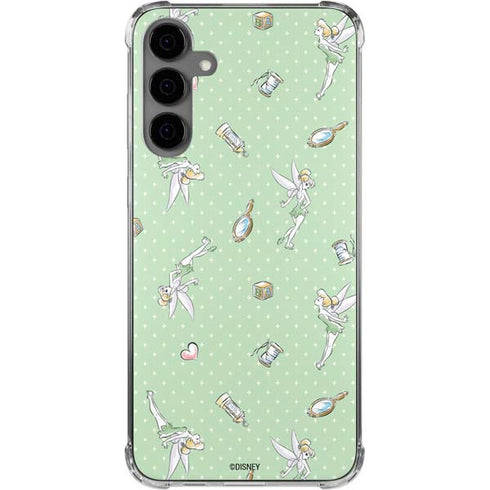 Disney Tinker Bell Trinkets Pattern Galaxy S24 Plus Clear Case