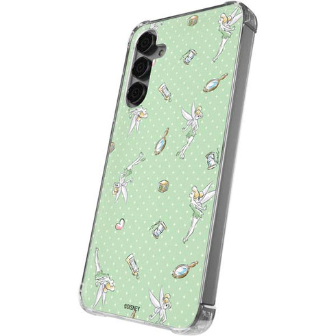 Disney Tinker Bell Trinkets Pattern Galaxy S24 Plus Clear Case