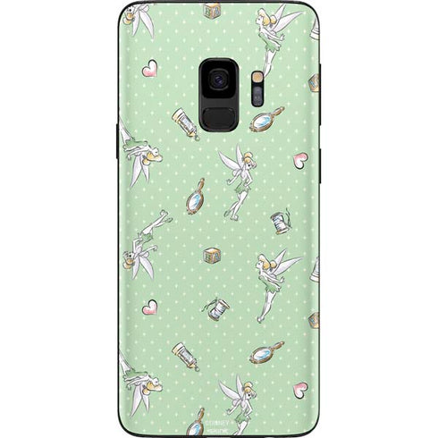 Disney Tinker Bell Trinkets Pattern Galaxy S9 Skin