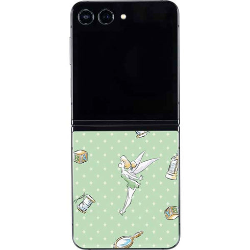 Disney Tinker Bell Trinkets Pattern Galaxy Z Flip5 5G Skin