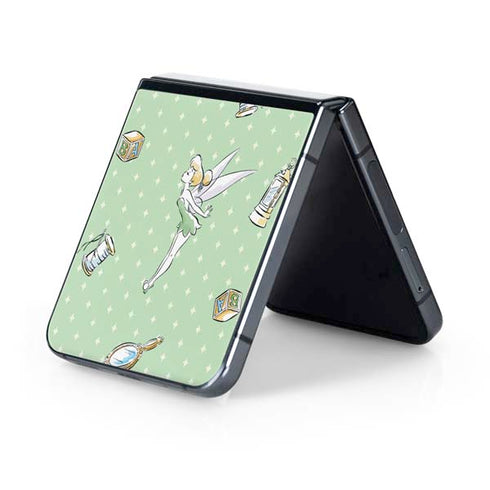 Disney Tinker Bell Trinkets Pattern Galaxy Z Flip5 5G Skin