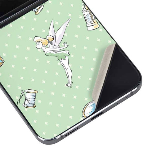 Disney Tinker Bell Trinkets Pattern Galaxy Z Flip5 5G Skin