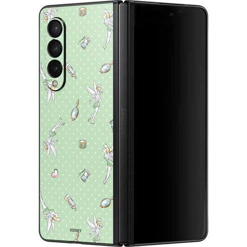 Disney Tinker Bell Trinkets Pattern Galaxy Z Fold3 5G Skin