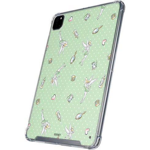 Disney Tinker Bell Trinkets Pattern iPad Pro 12.9in (2020) Clear Case