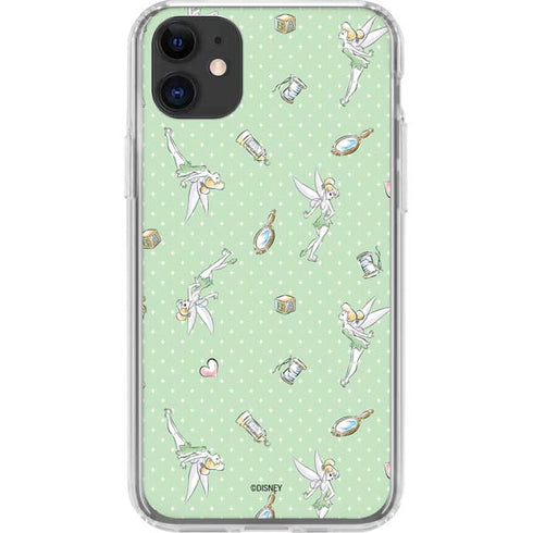 Disney Tinker Bell Trinkets Pattern iPhone 11 Clear Case