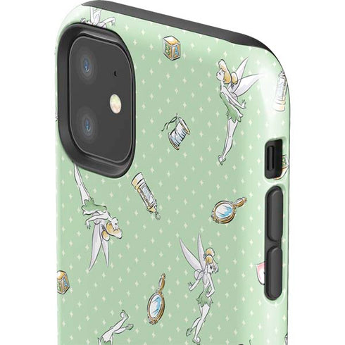 Disney Tinker Bell Trinkets Pattern iPhone 11 Impact Case