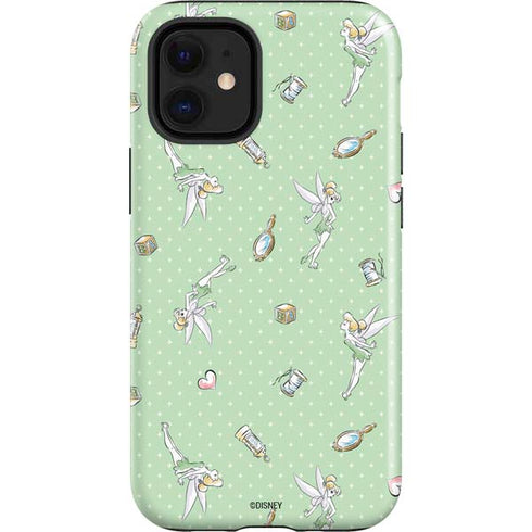 Disney Tinker Bell Trinkets Pattern iPhone 12 Mini Impact Case