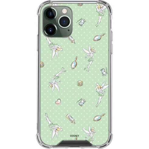 Disney Tinker Bell Trinkets Pattern iPhone 12 Pro Max Clear Case