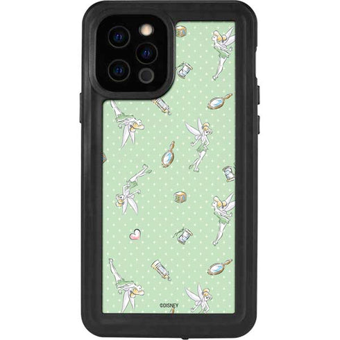 Disney Tinker Bell Trinkets Pattern iPhone 12 Pro Waterproof Case