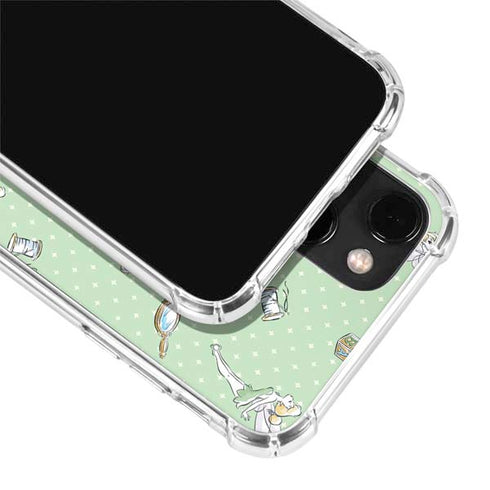 Disney Tinker Bell Trinkets Pattern iPhone 14 Plus Clear Case