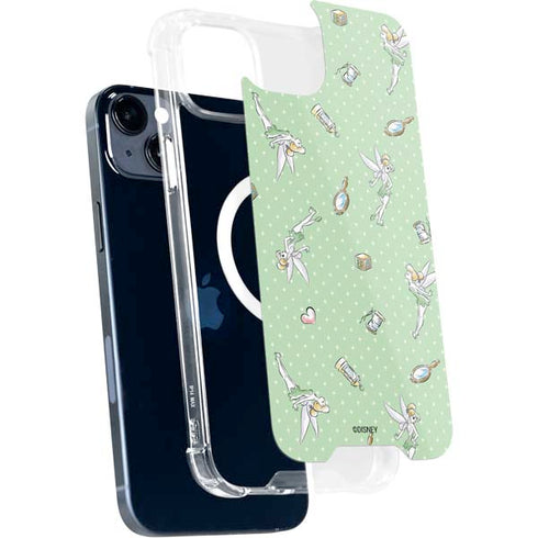 Disney Tinker Bell Trinkets Pattern iPhone 14 Plus MagSafe Case