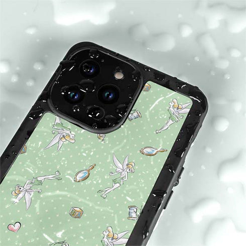 Disney Tinker Bell Trinkets Pattern iPhone 14 Pro Max Waterproof Case