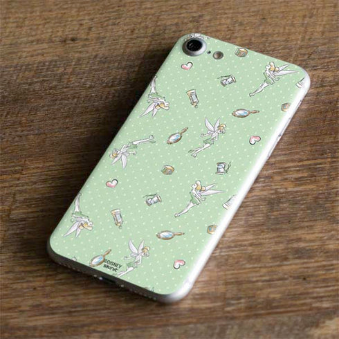 Disney Tinker Bell Trinkets Pattern iPhone 8 Skin