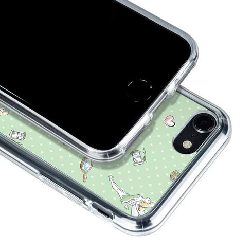 Disney Tinker Bell Trinkets Pattern iPhone SE (2nd & 3rd Gen) Clear Case