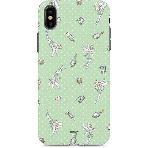 Disney Tinker Bell Trinkets Pattern iPhone X Pro Case