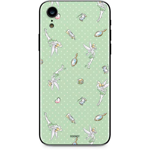 Disney Tinker Bell Trinkets Pattern iPhone XR Skin