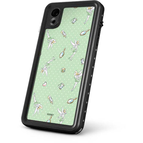 Disney Tinker Bell Trinkets Pattern iPhone XR Waterproof Case