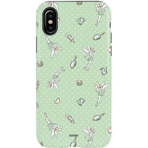 Disney Tinker Bell Trinkets Pattern iPhone XS Pro Case